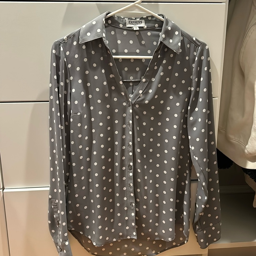 Express Slim Fit Portofino Shirt